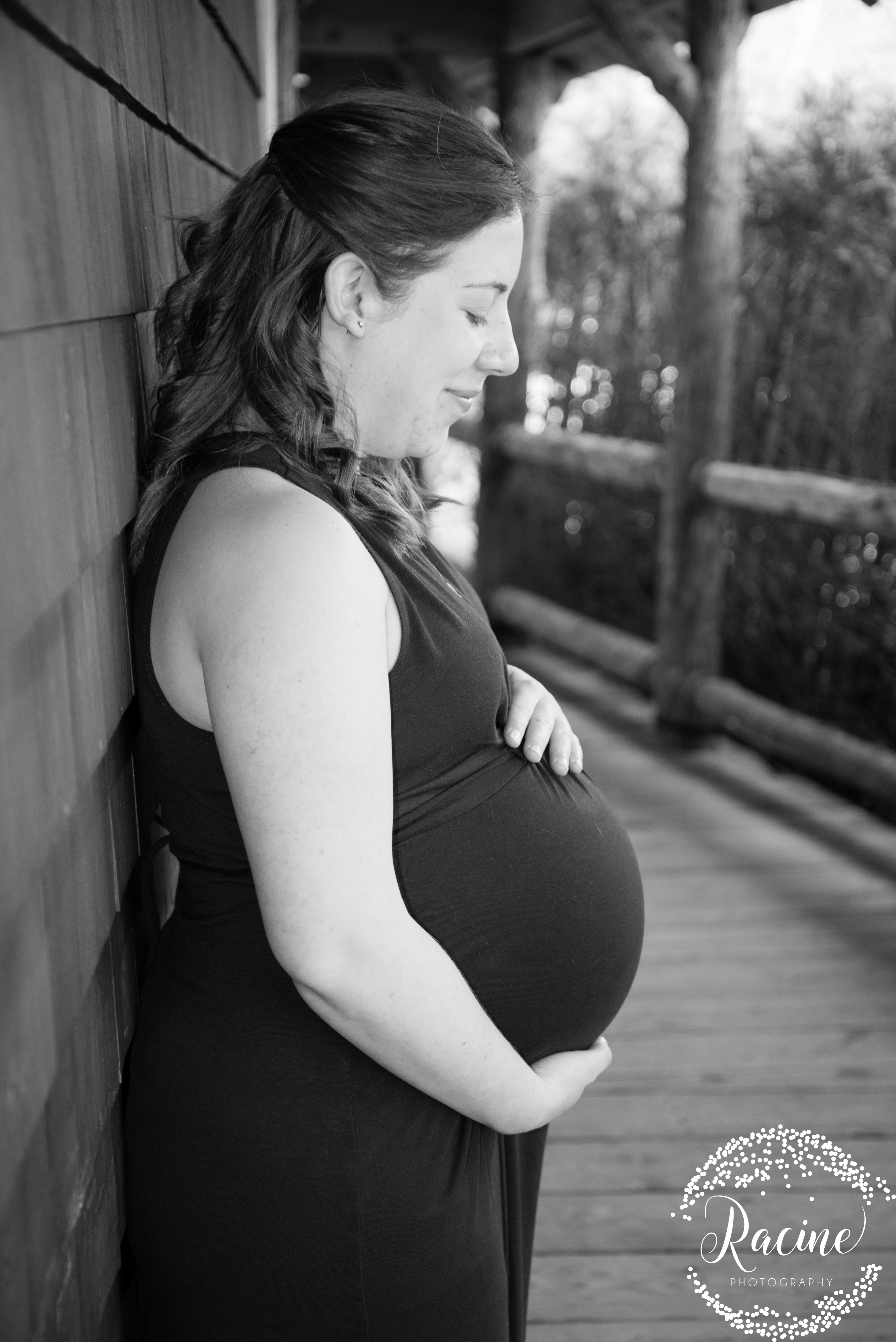 church landing maternity session mom to be
